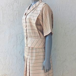 BESPOKE LADIES (2) PIECE MIDI SKIRT SET